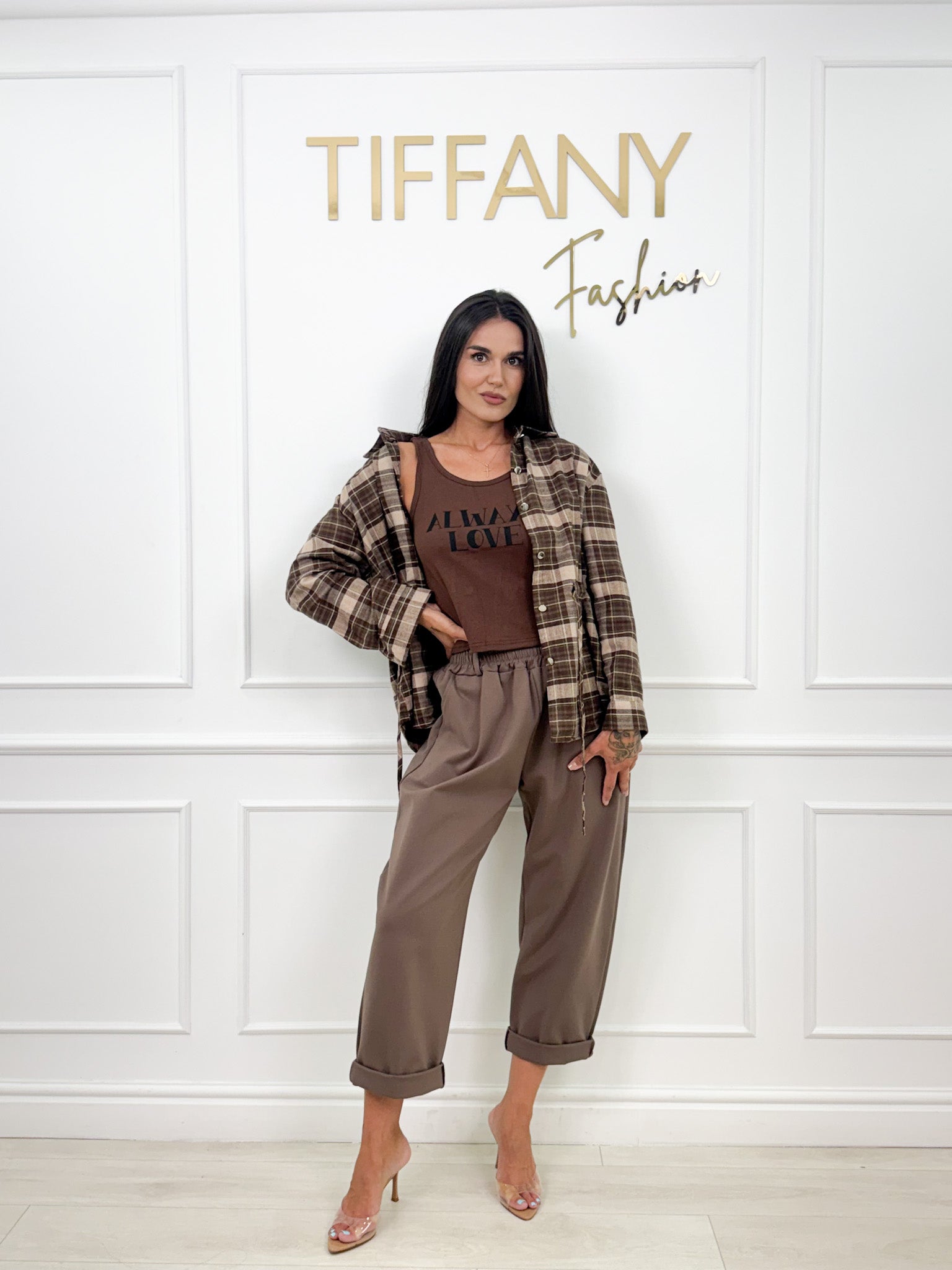 Camasa 2 in 1 Dory Brown