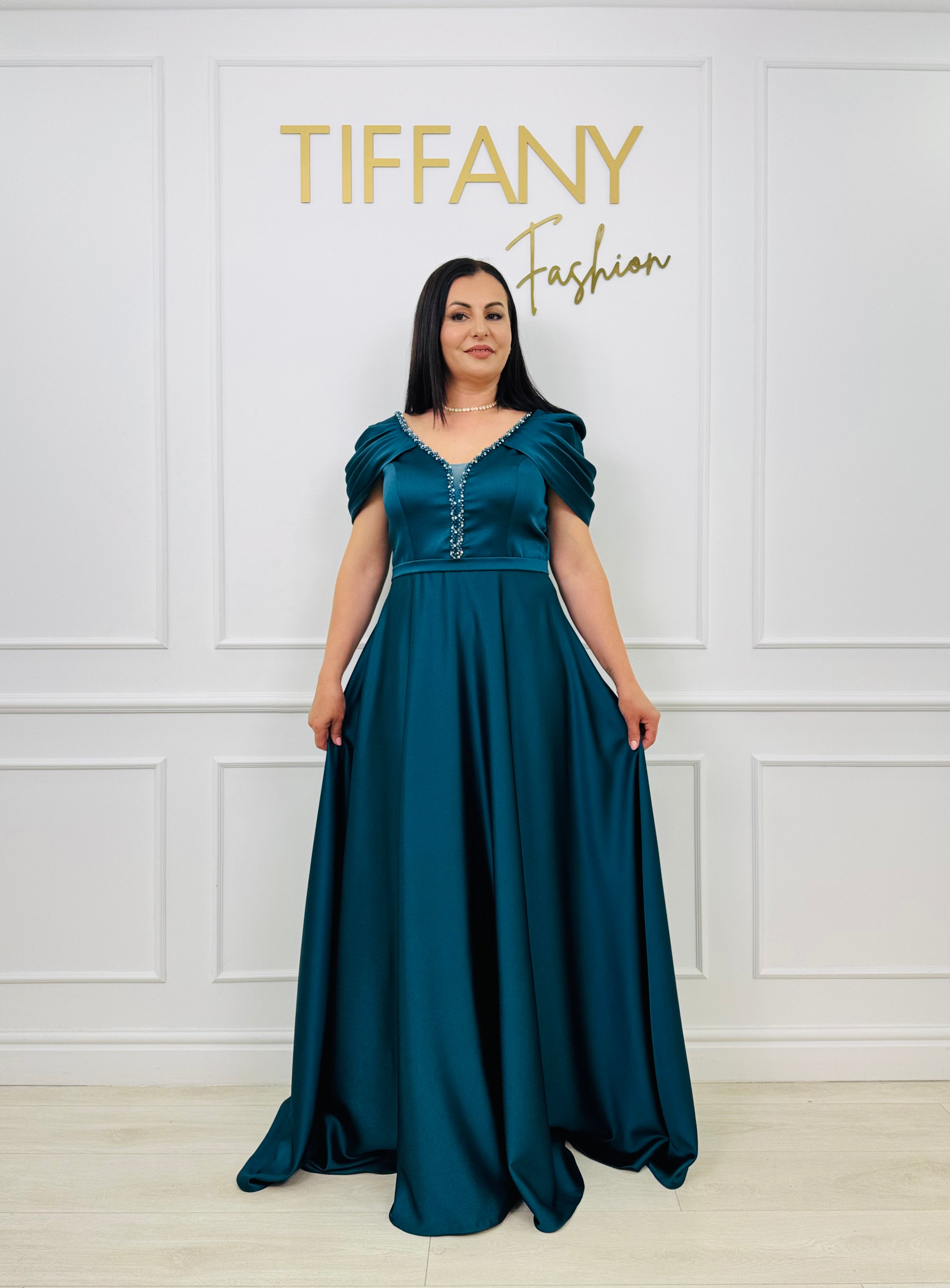 Rochie Aneet Blue Petrol