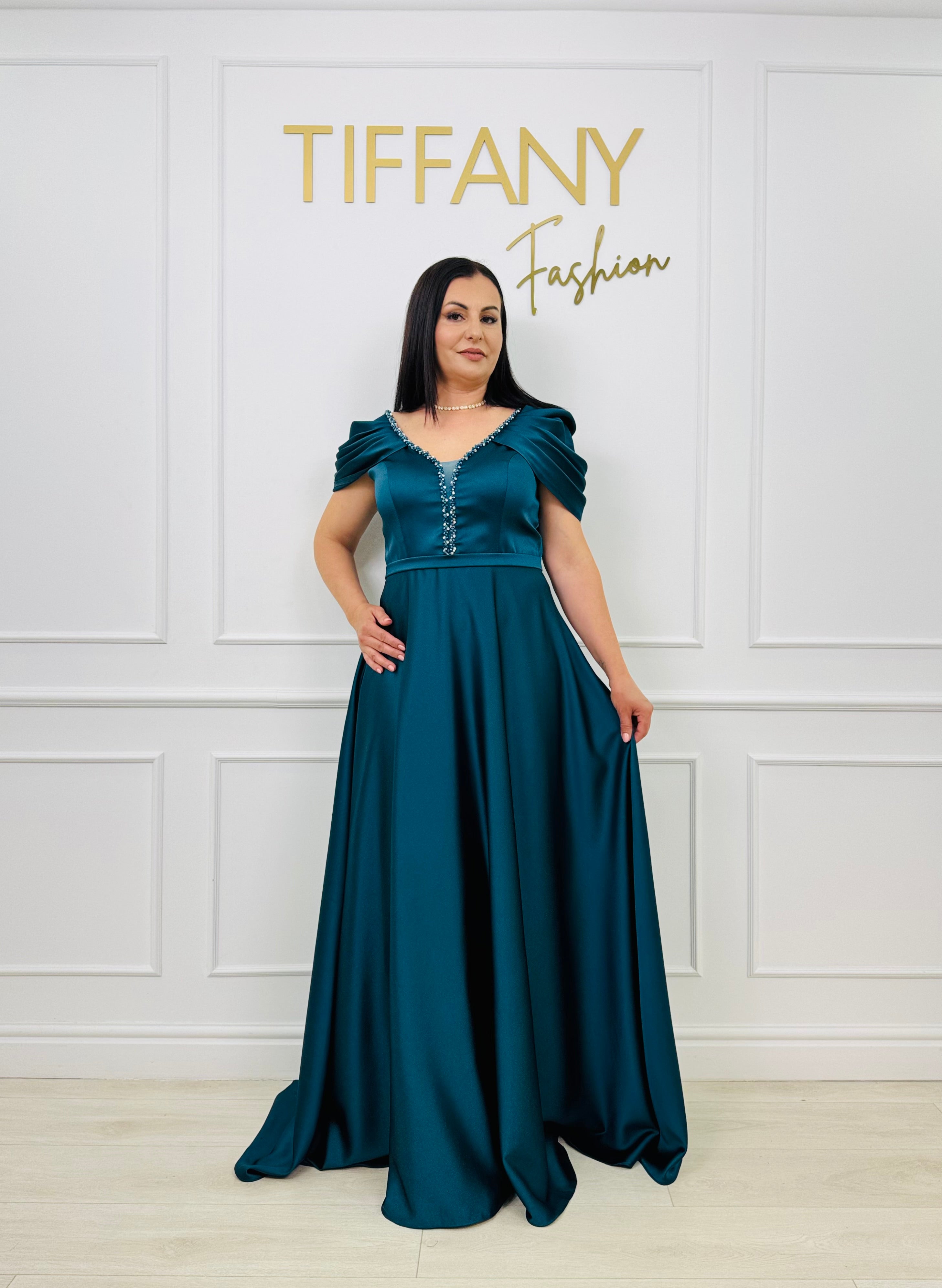Rochie Aneet Blue Petrol