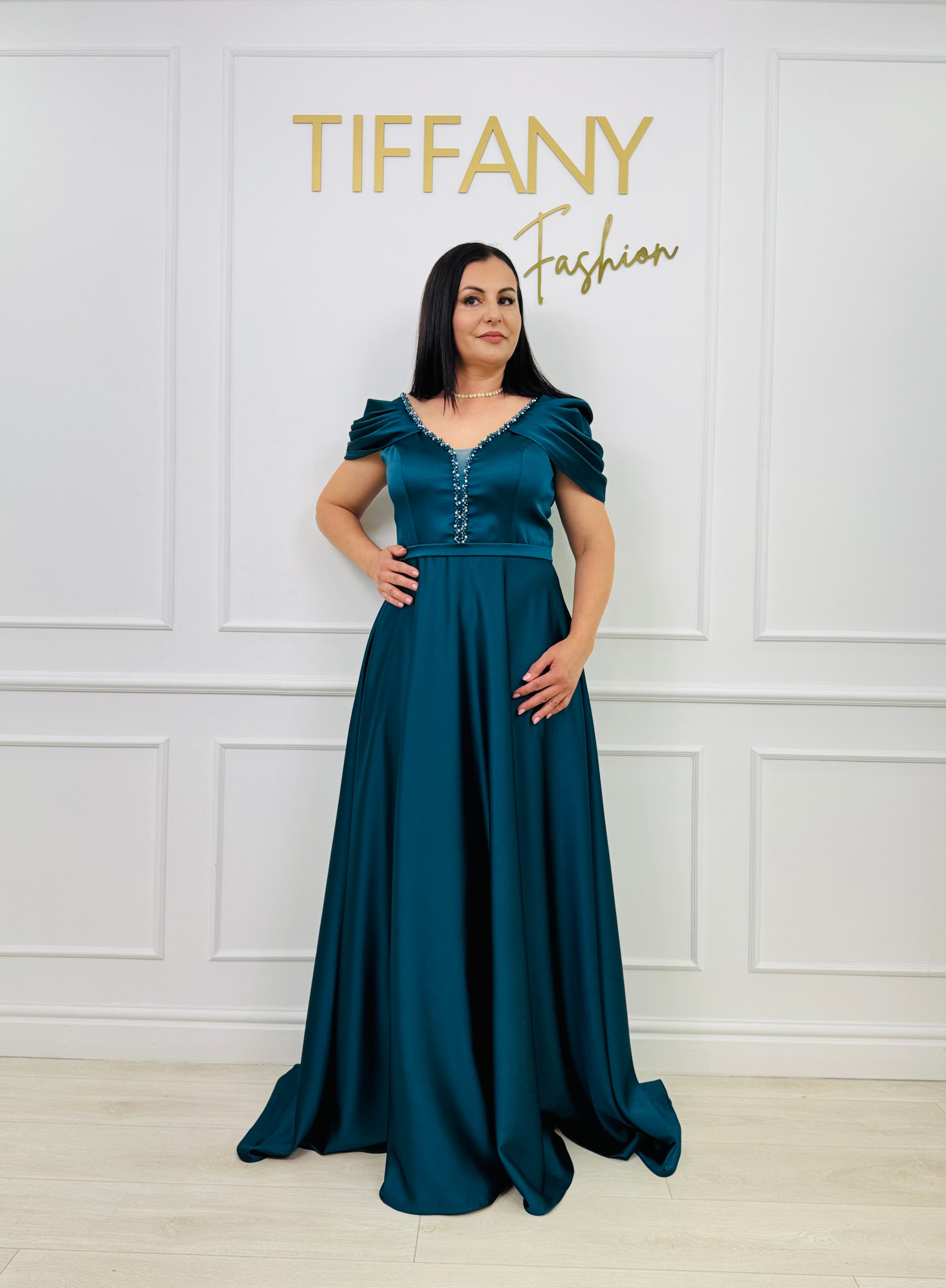 Rochie Aneet Blue Petrol