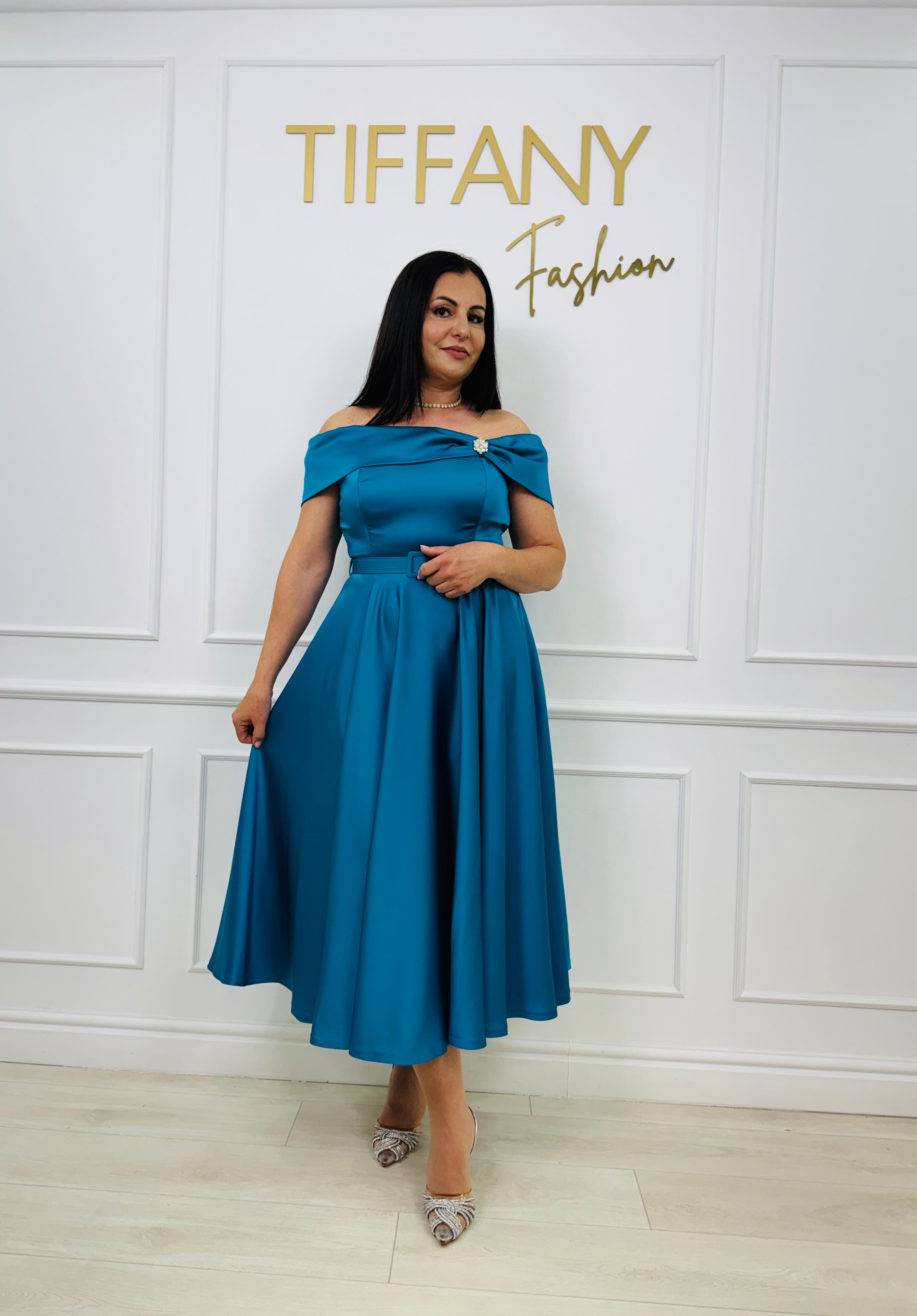 Rochie Azella Turcoaz
