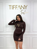 Rochie Sury Brown