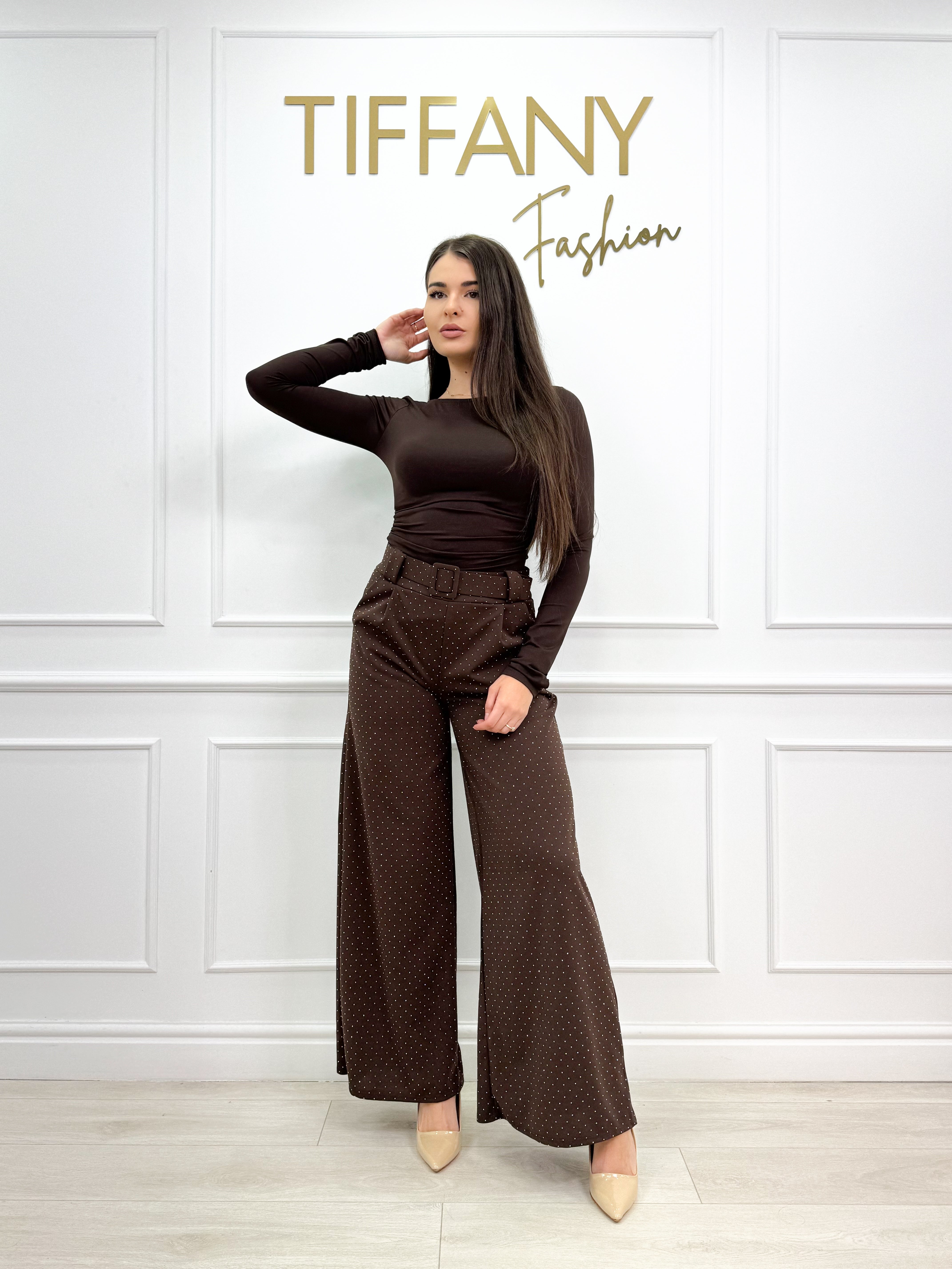 Pantaloni Zeny Brown