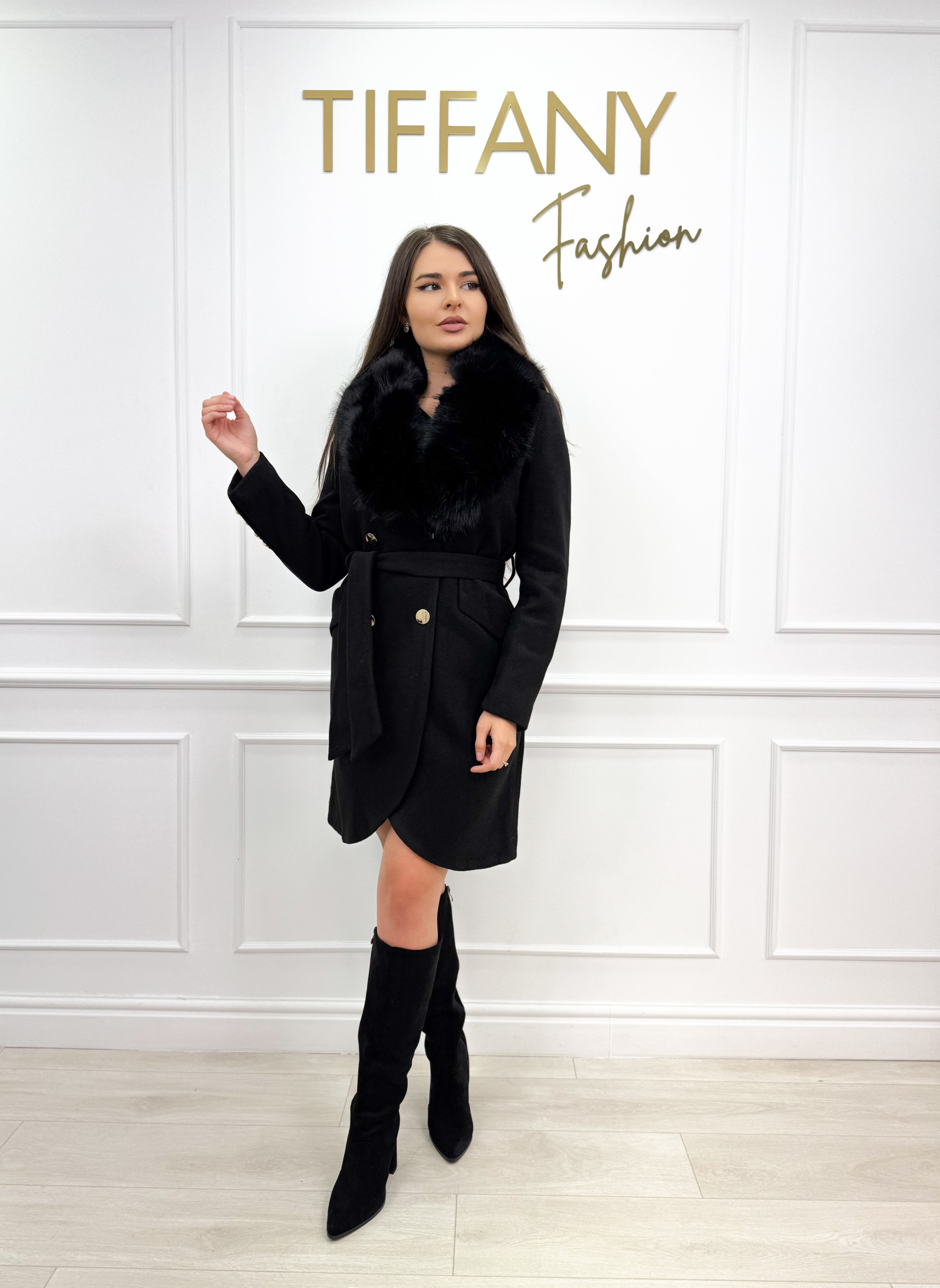 Palton Yra Black
