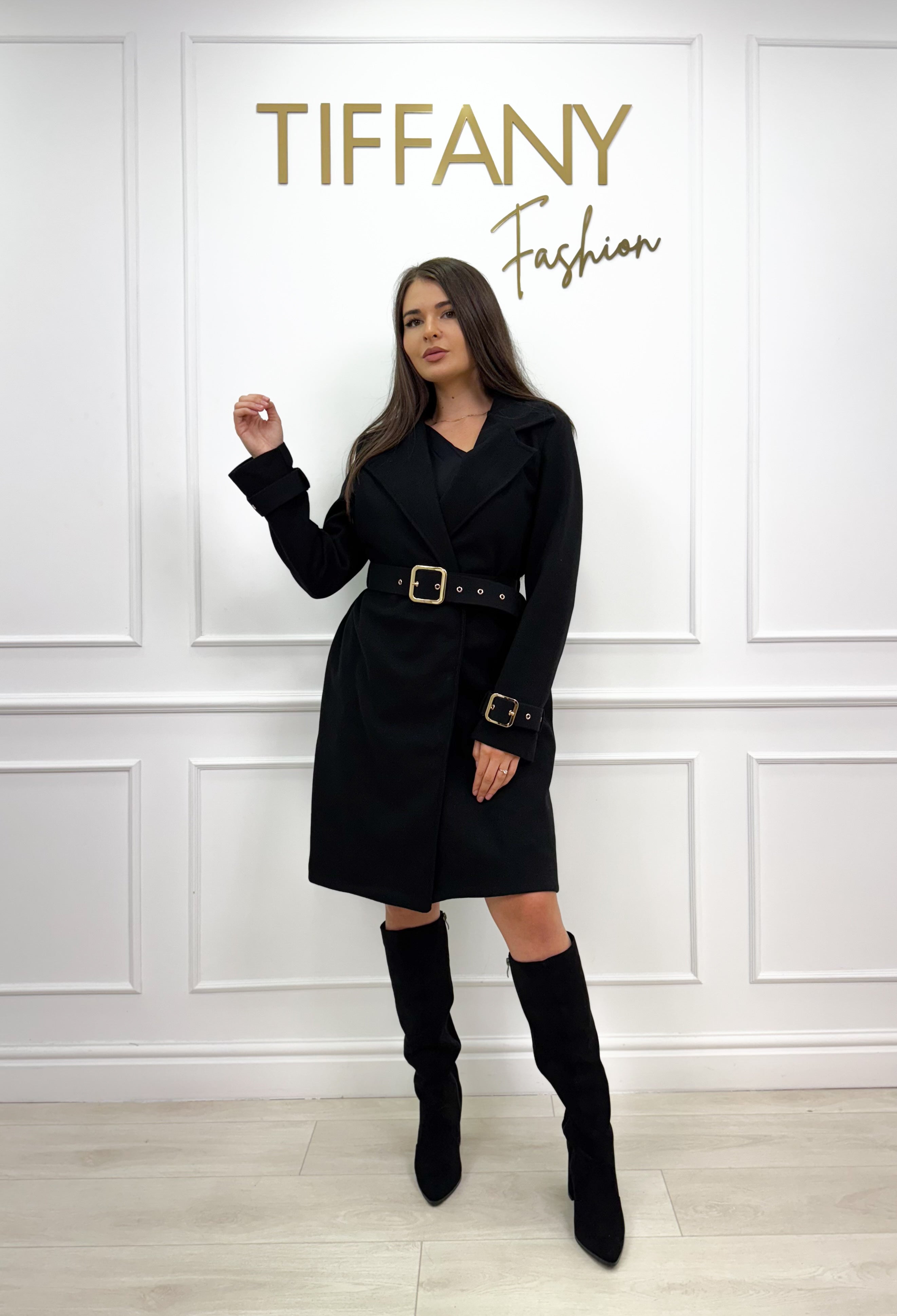 Palton Tino Black