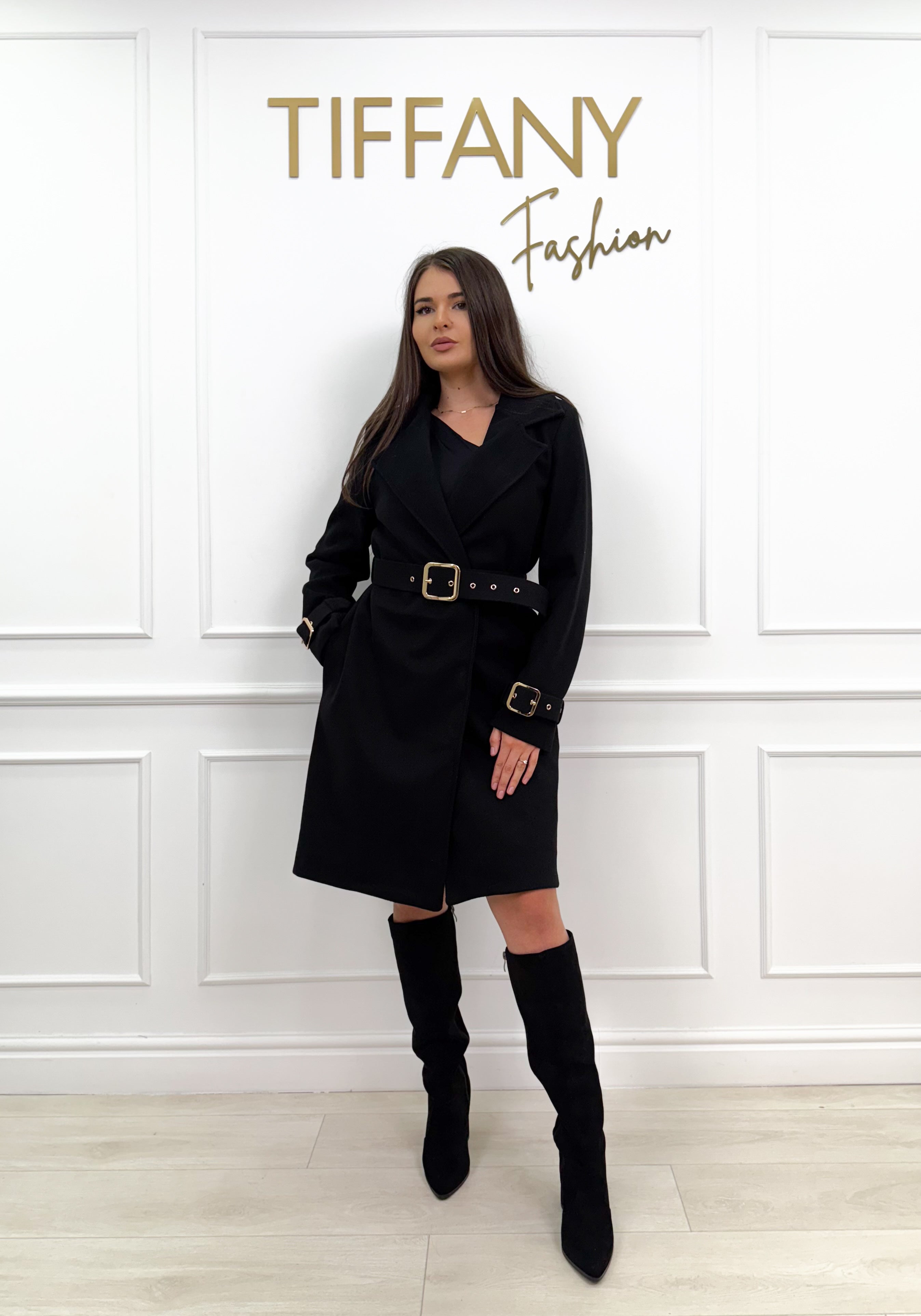 Palton Tino Black