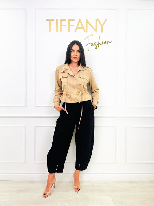 Pantaloni Bibione Black