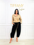 Pantaloni Bibione Black