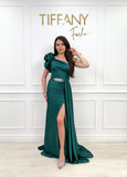 Rochie Bellisa Green