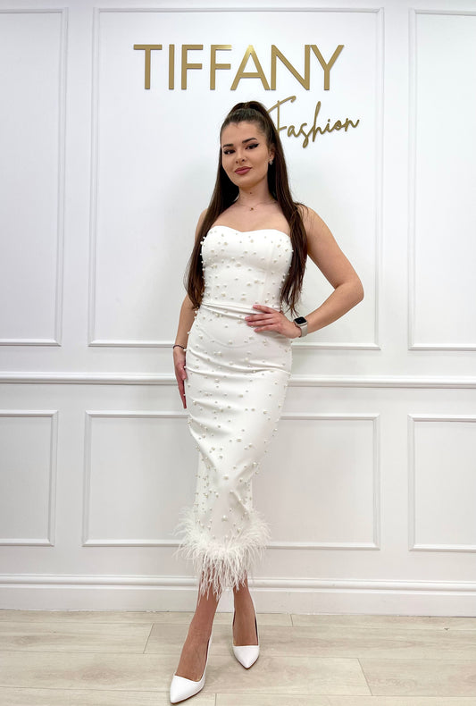 Rochie Hamidy White