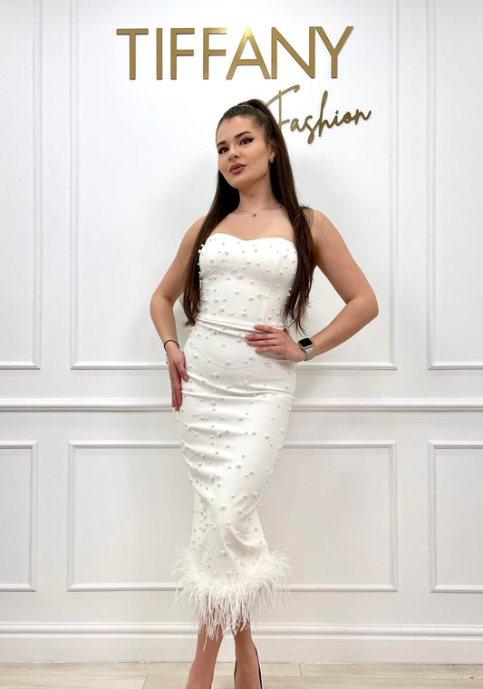 Rochie Hamidy White