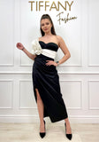 Rochie Maya Black/White