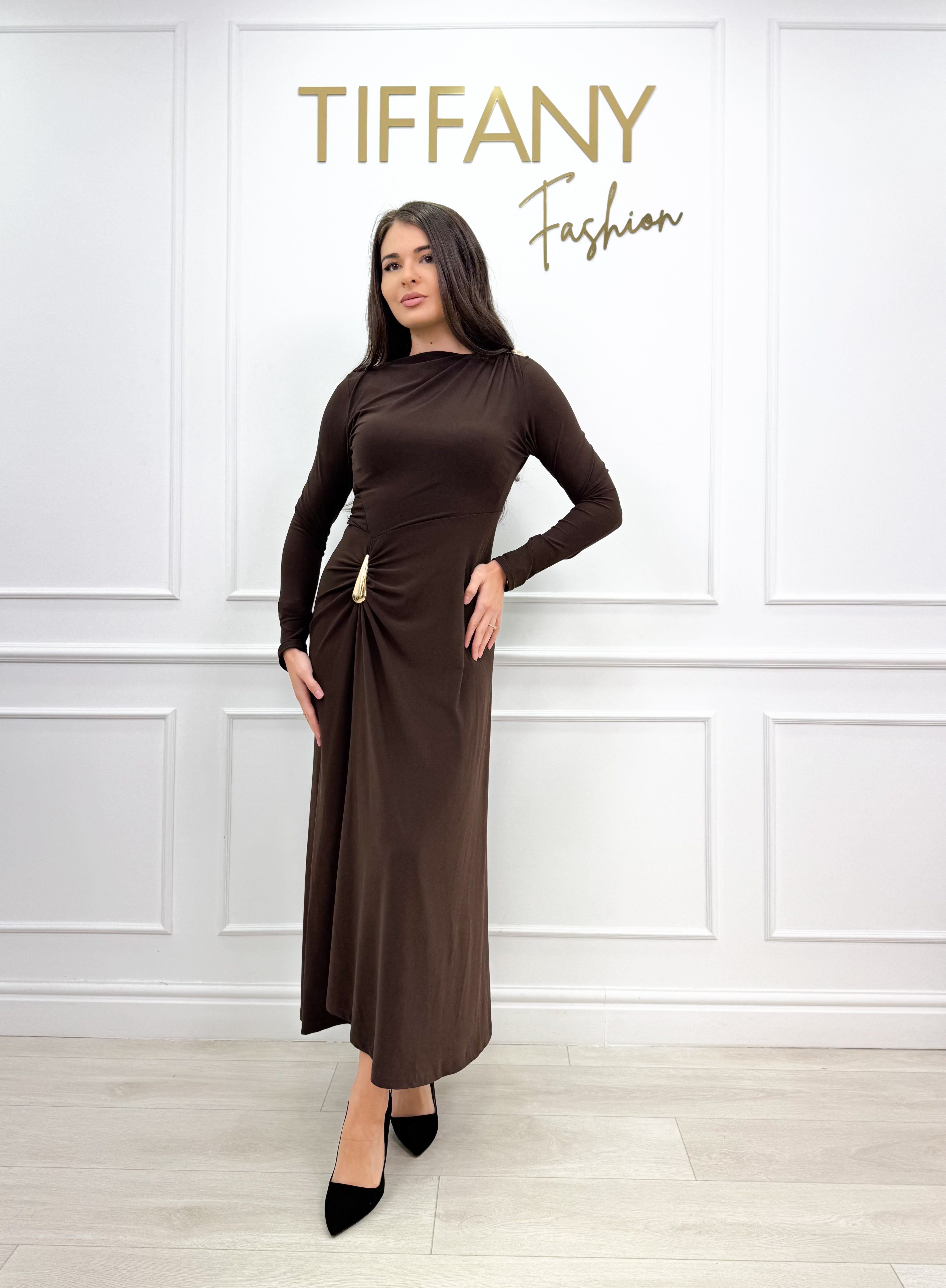 Rochie Elisa Brown
