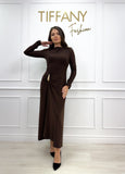 Rochie Elisa Brown