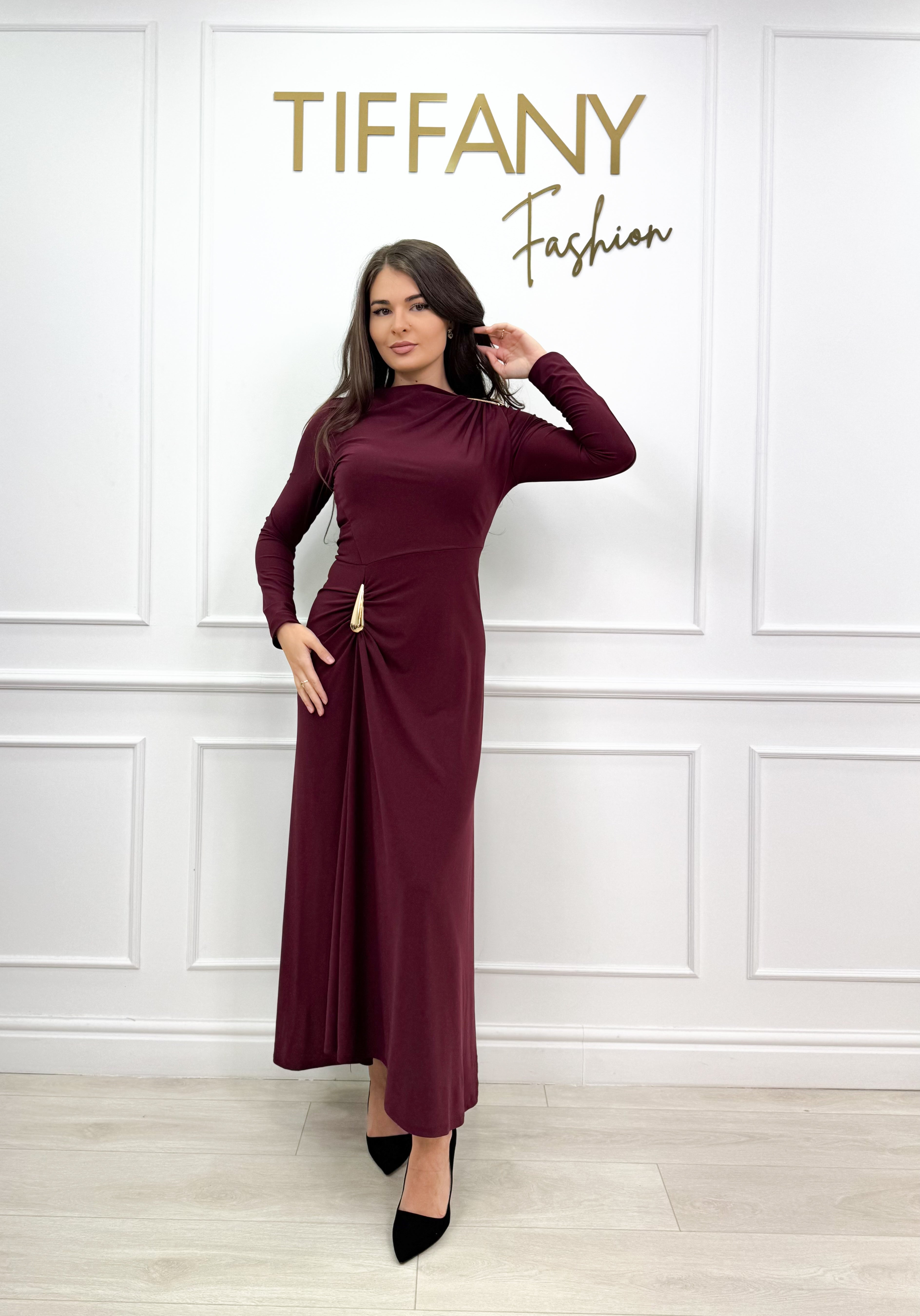 Rochie Elise Burgundy