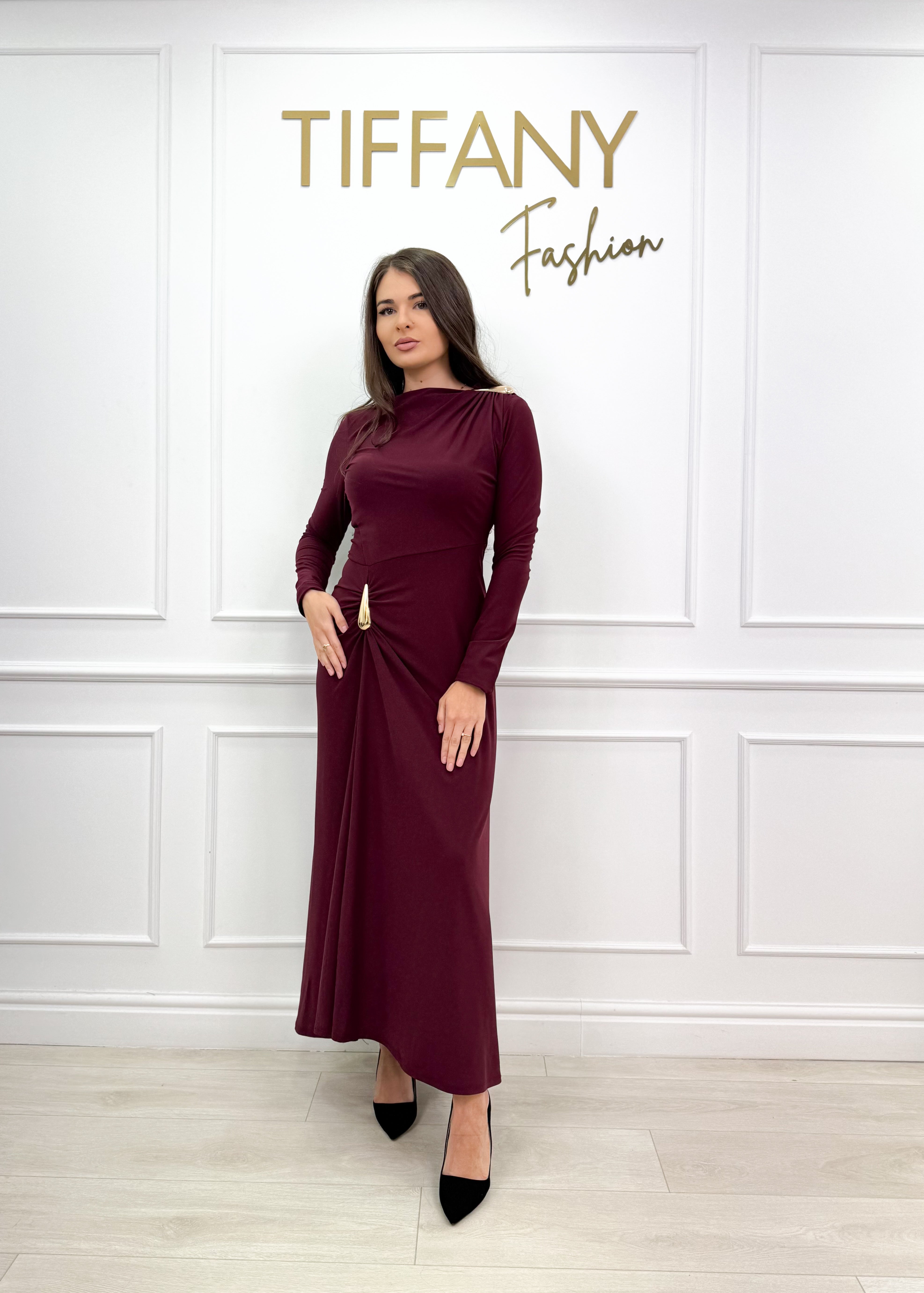 Rochie Elise Burgundy