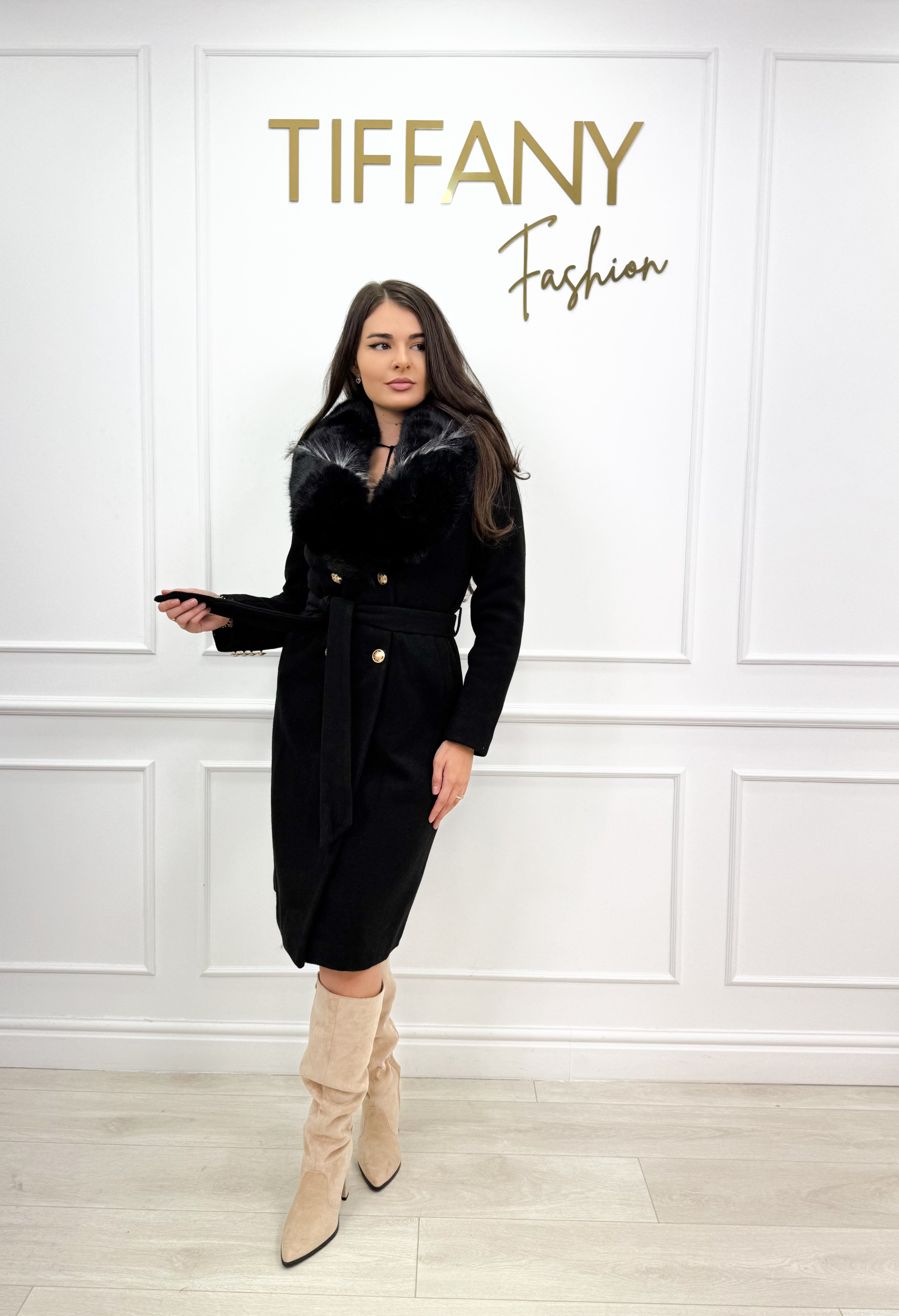 Palton Amara  Black