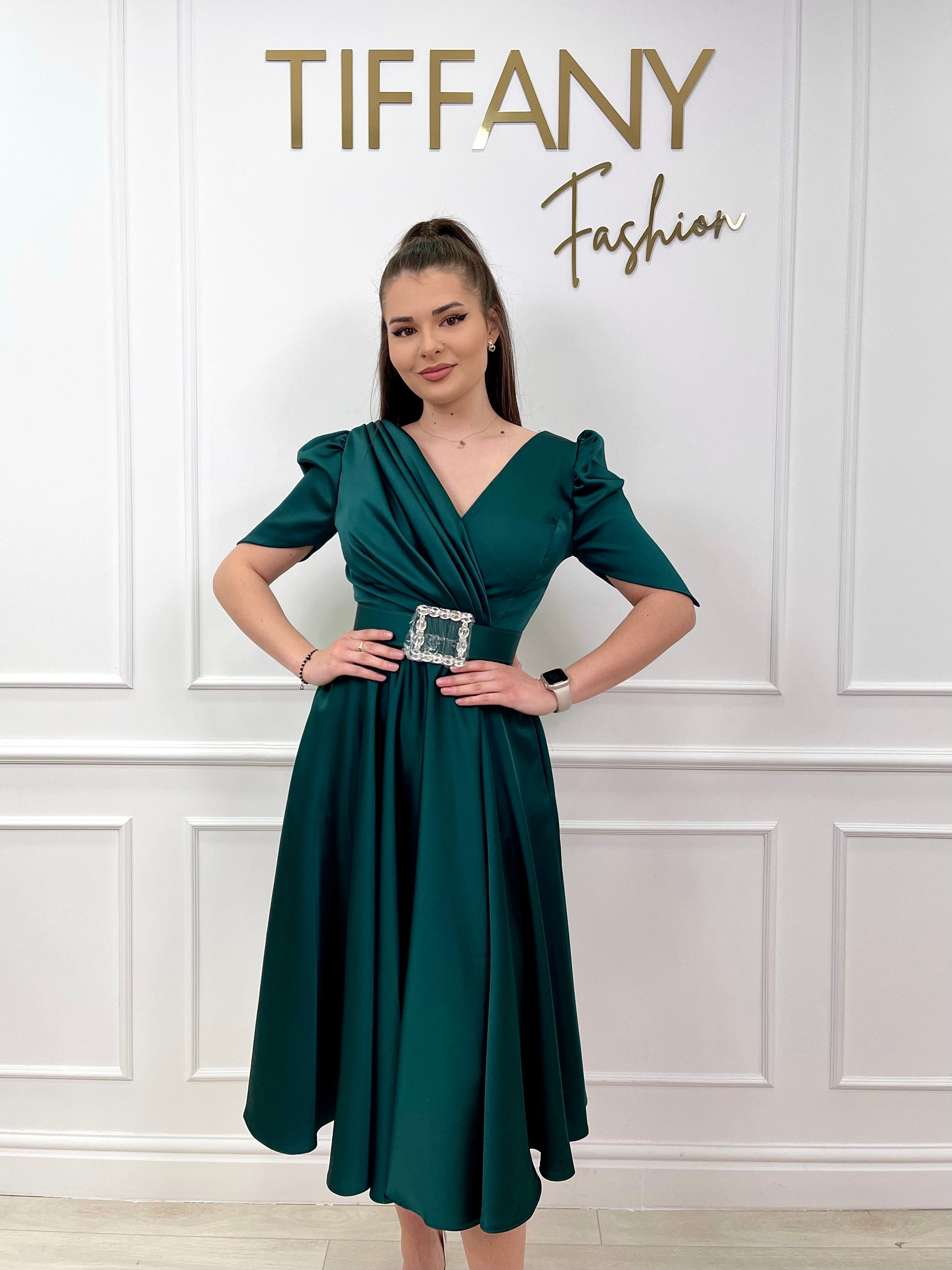 Rochie Aby Green