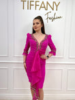 Rochie Elsa Fuchsia