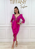 Rochie Elsa Fuchsia