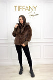 Geaca Garoff Brown