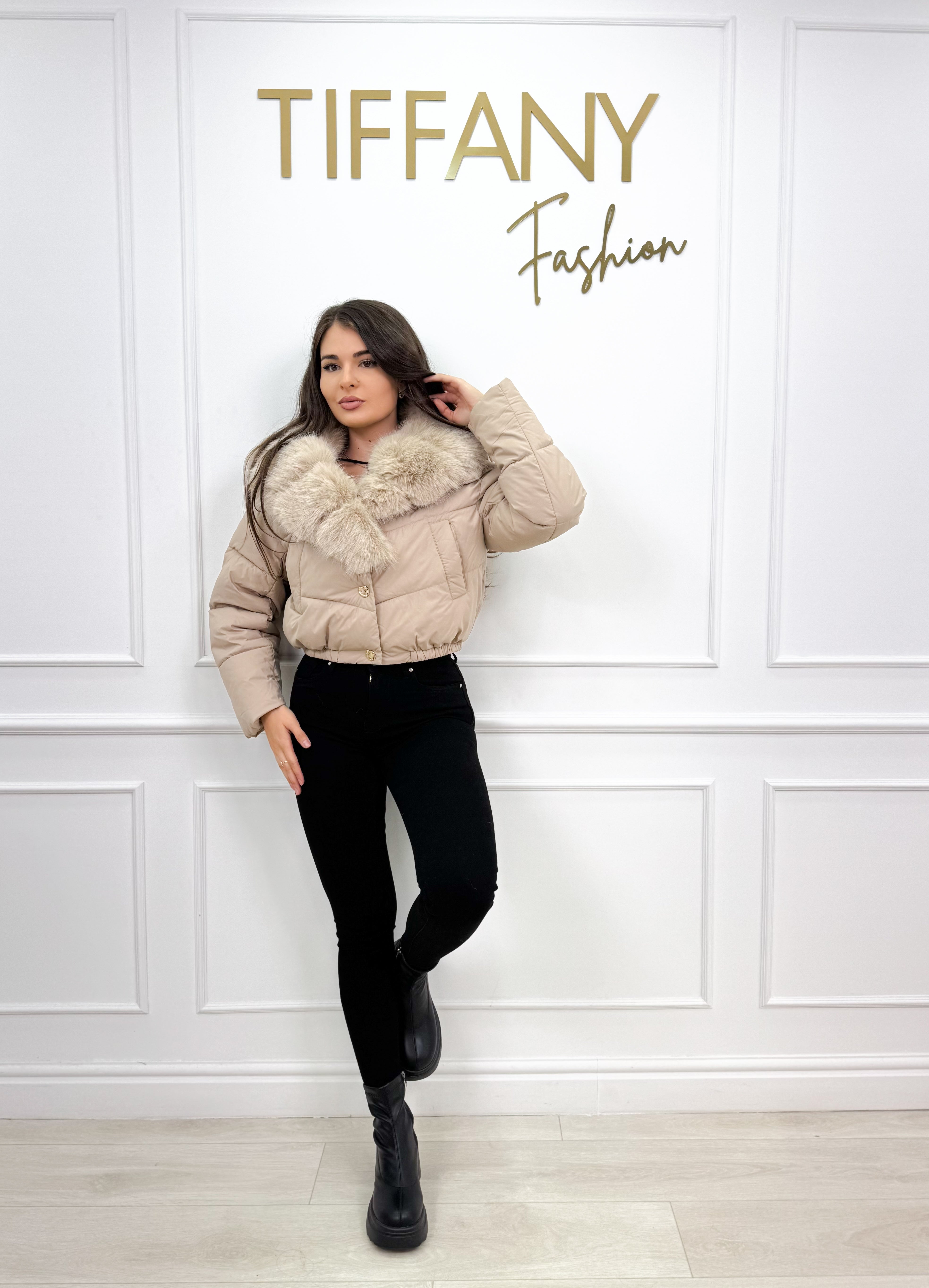 Geaca Malvina Crem