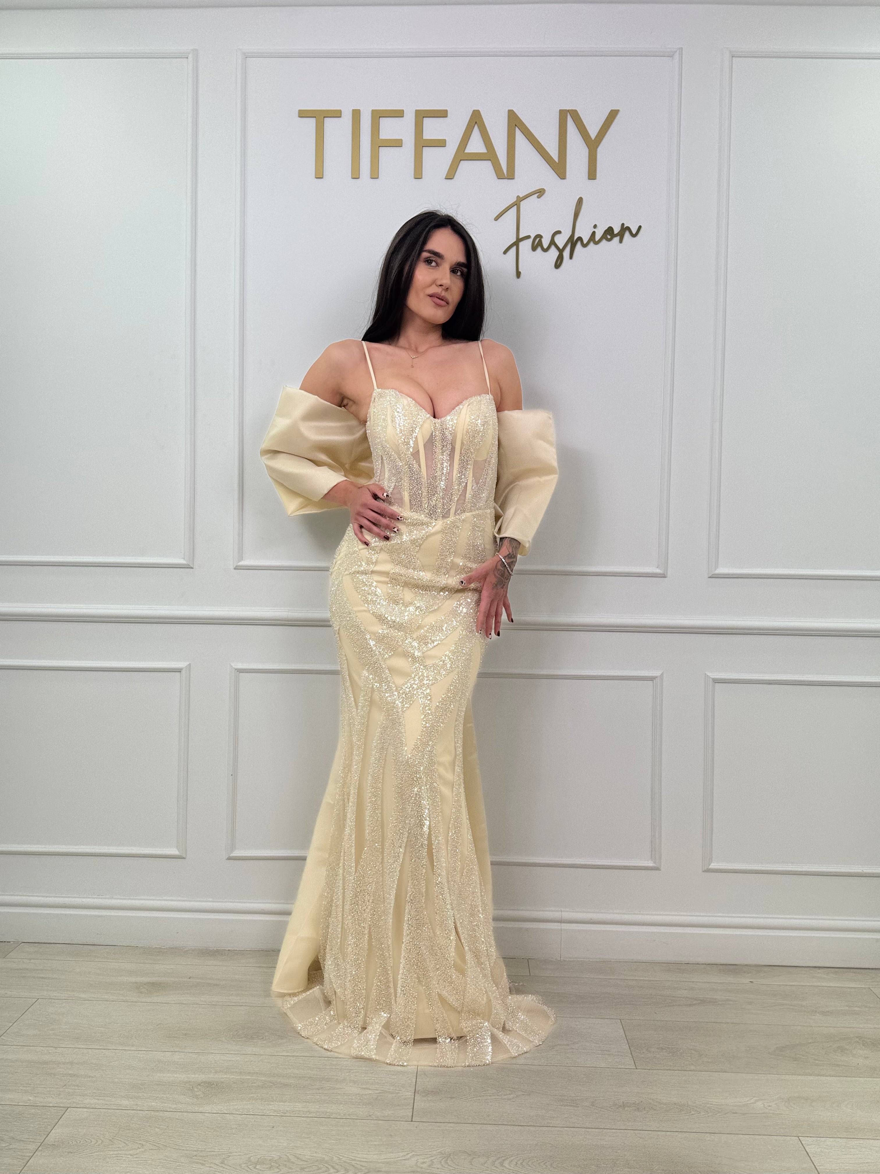 Rochie Aylin Crem