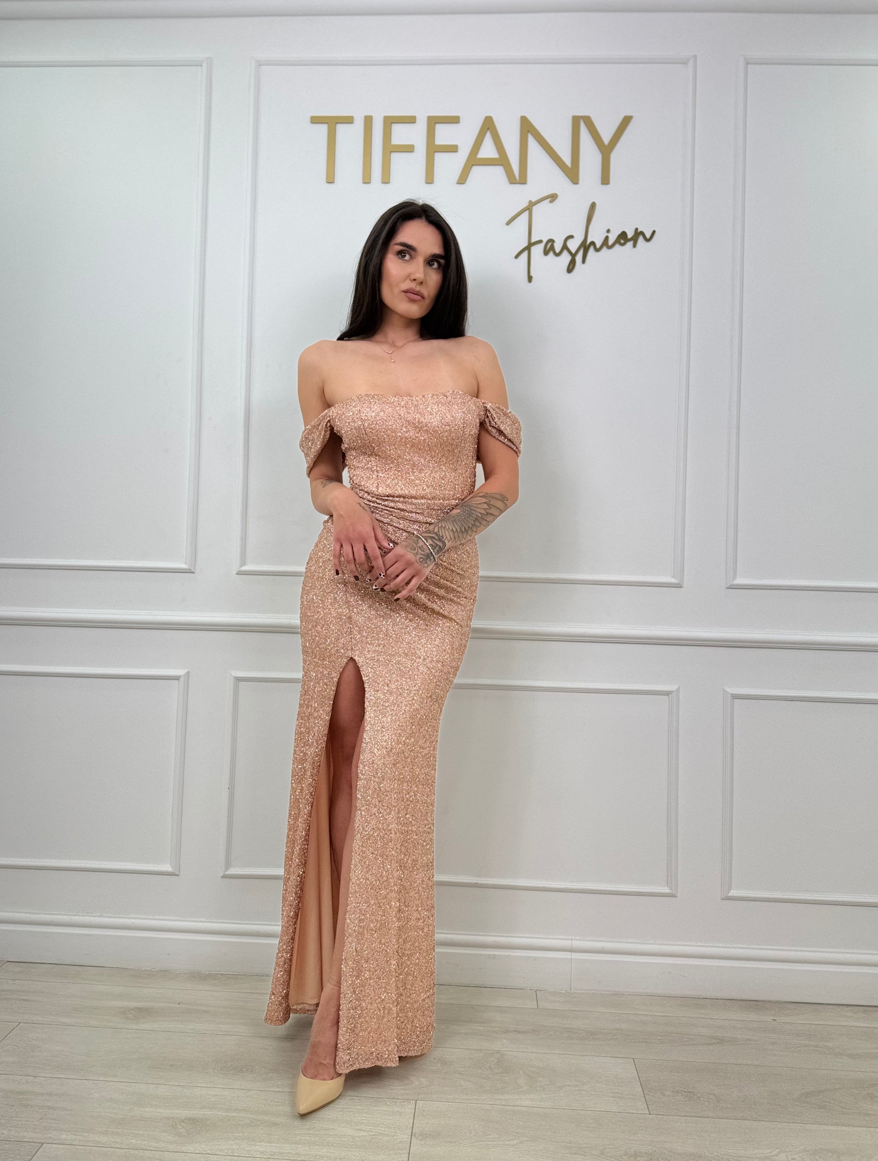 Rochie Corazzo Gold