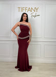 Rochie Valle Bordo
