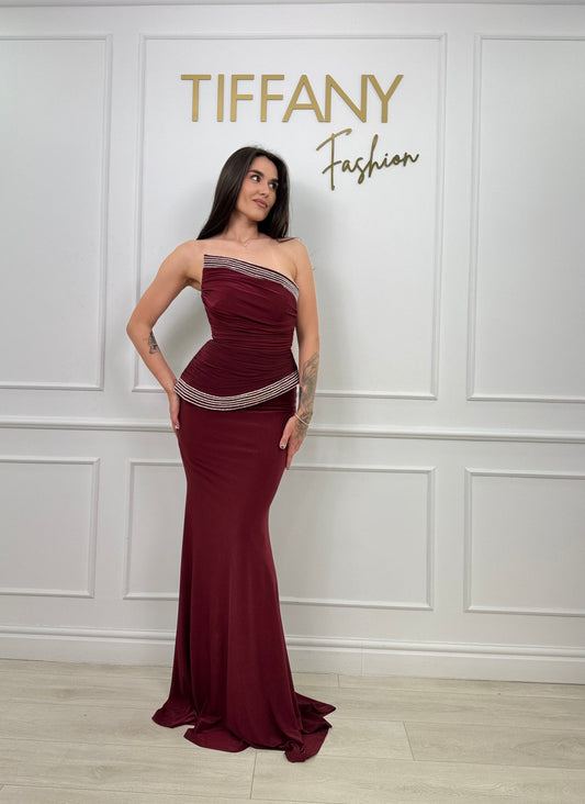 Rochie Valle Bordo