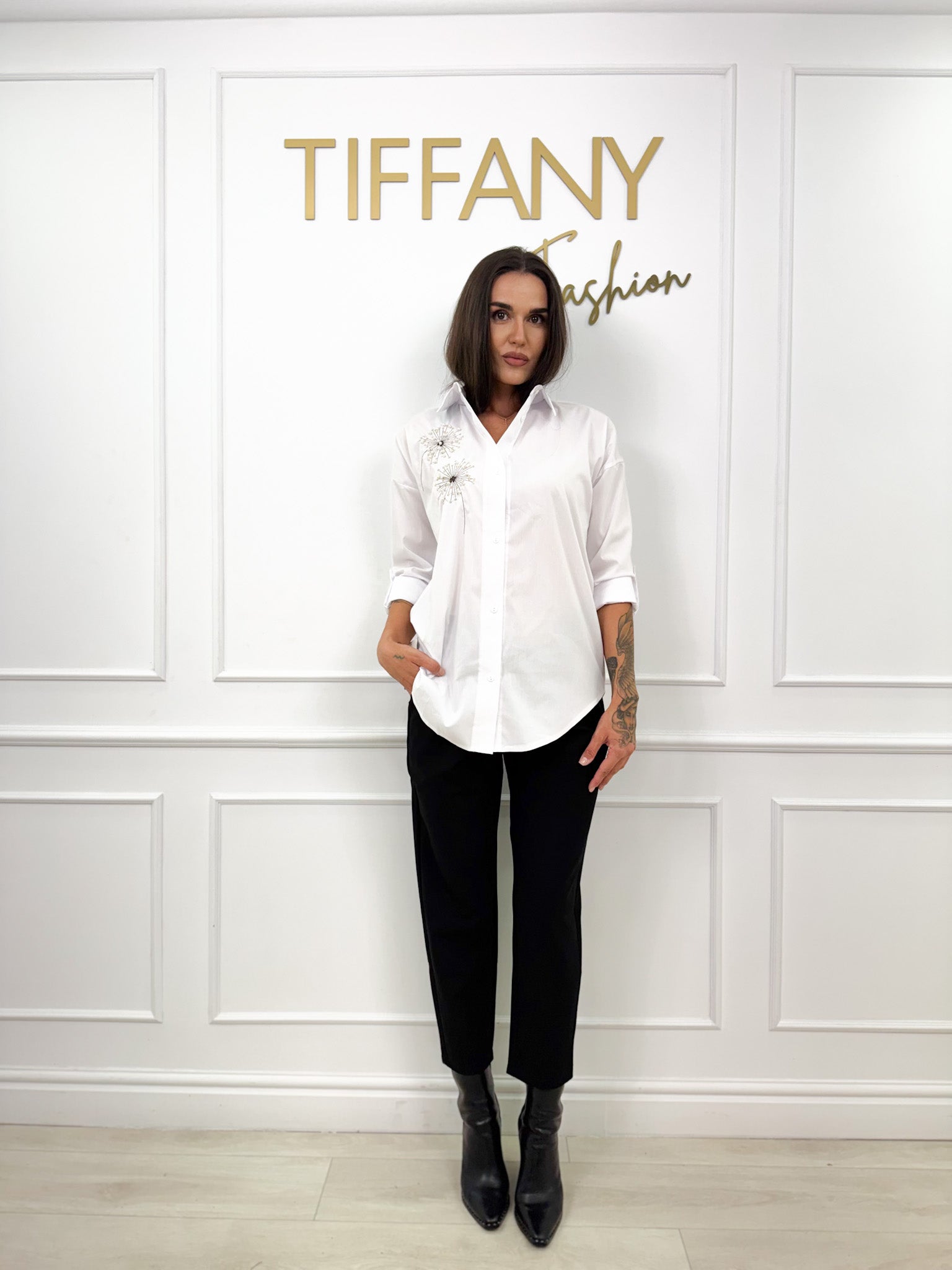Camasa Siny White