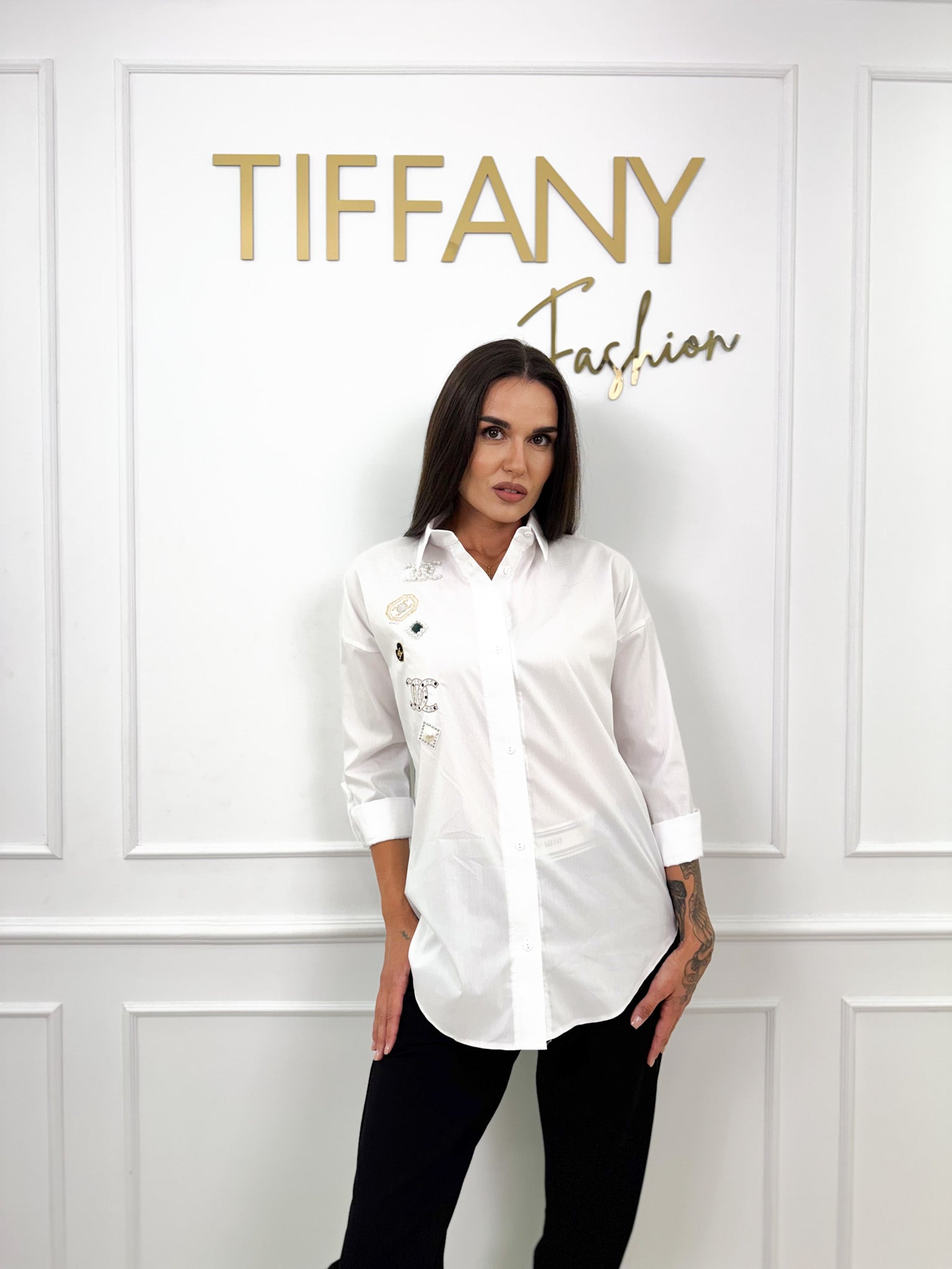 Camasa Calby White
