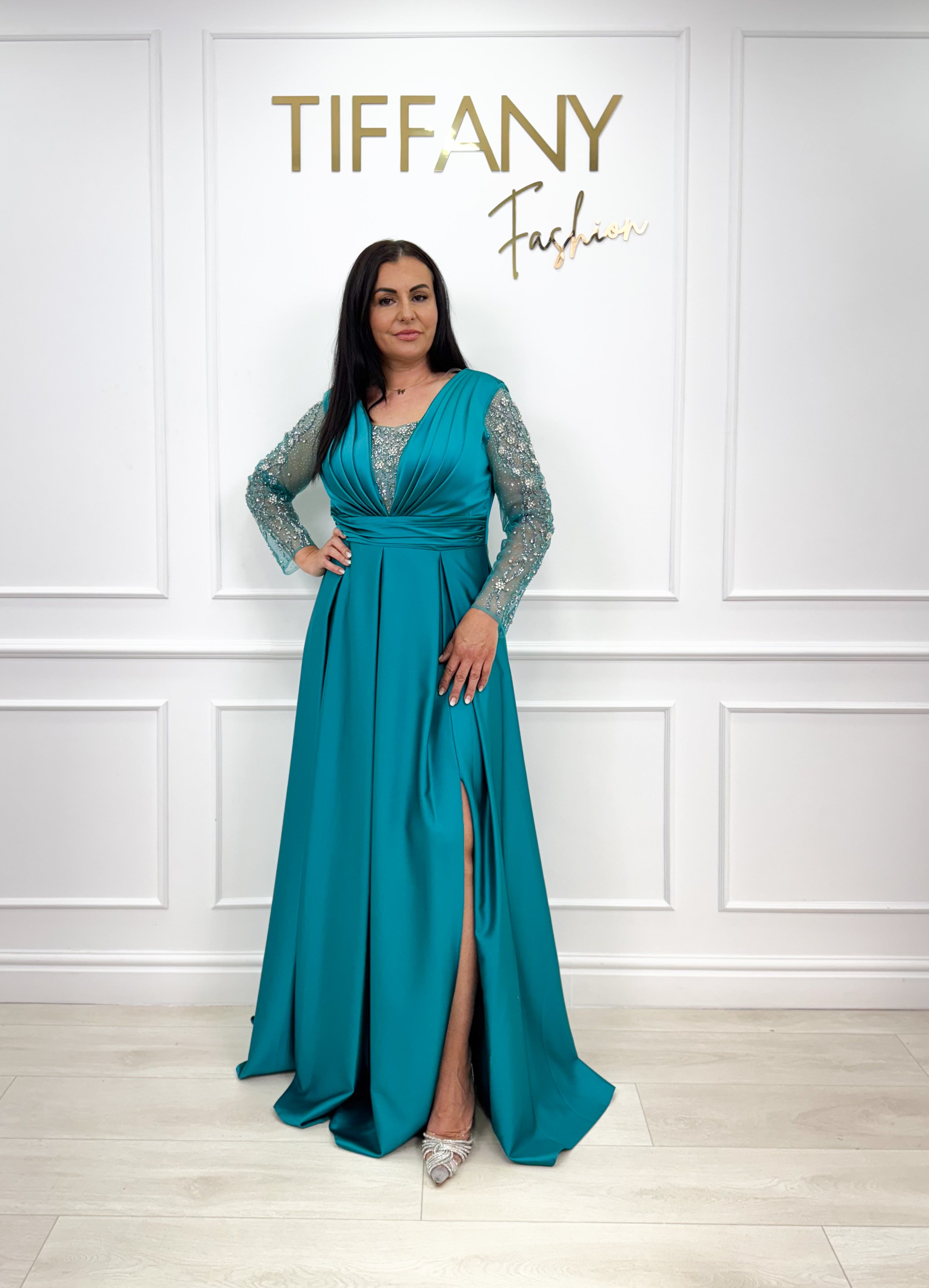 Rochie Viona Green