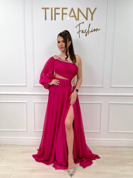 Rochie Aleyna Fuchsia