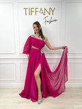 Rochie Aleyna Fuchsia