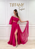 Rochie Aleyna Fuchsia