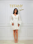 Rochie Fallay White