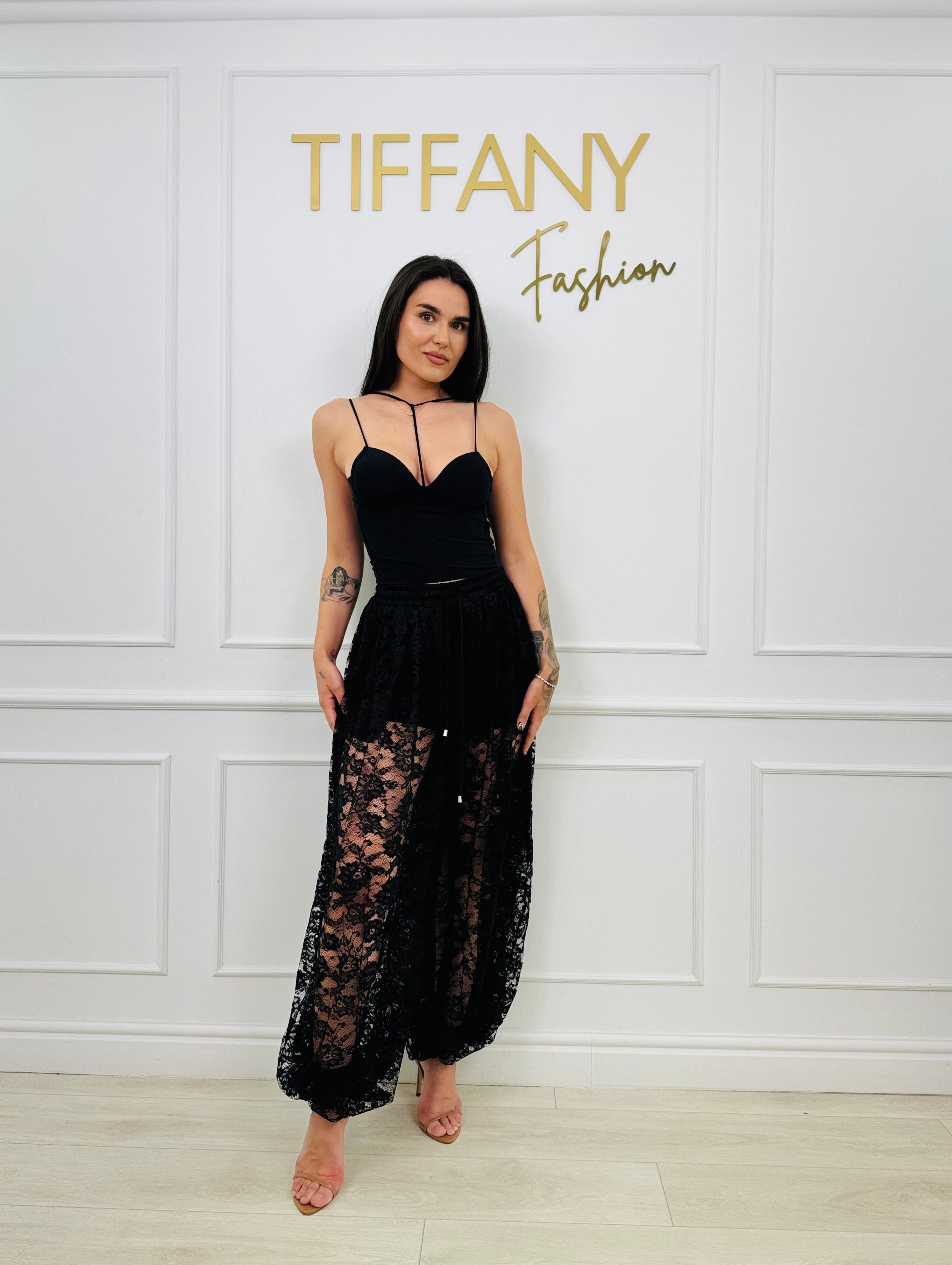 Pantaloni Zyna Black