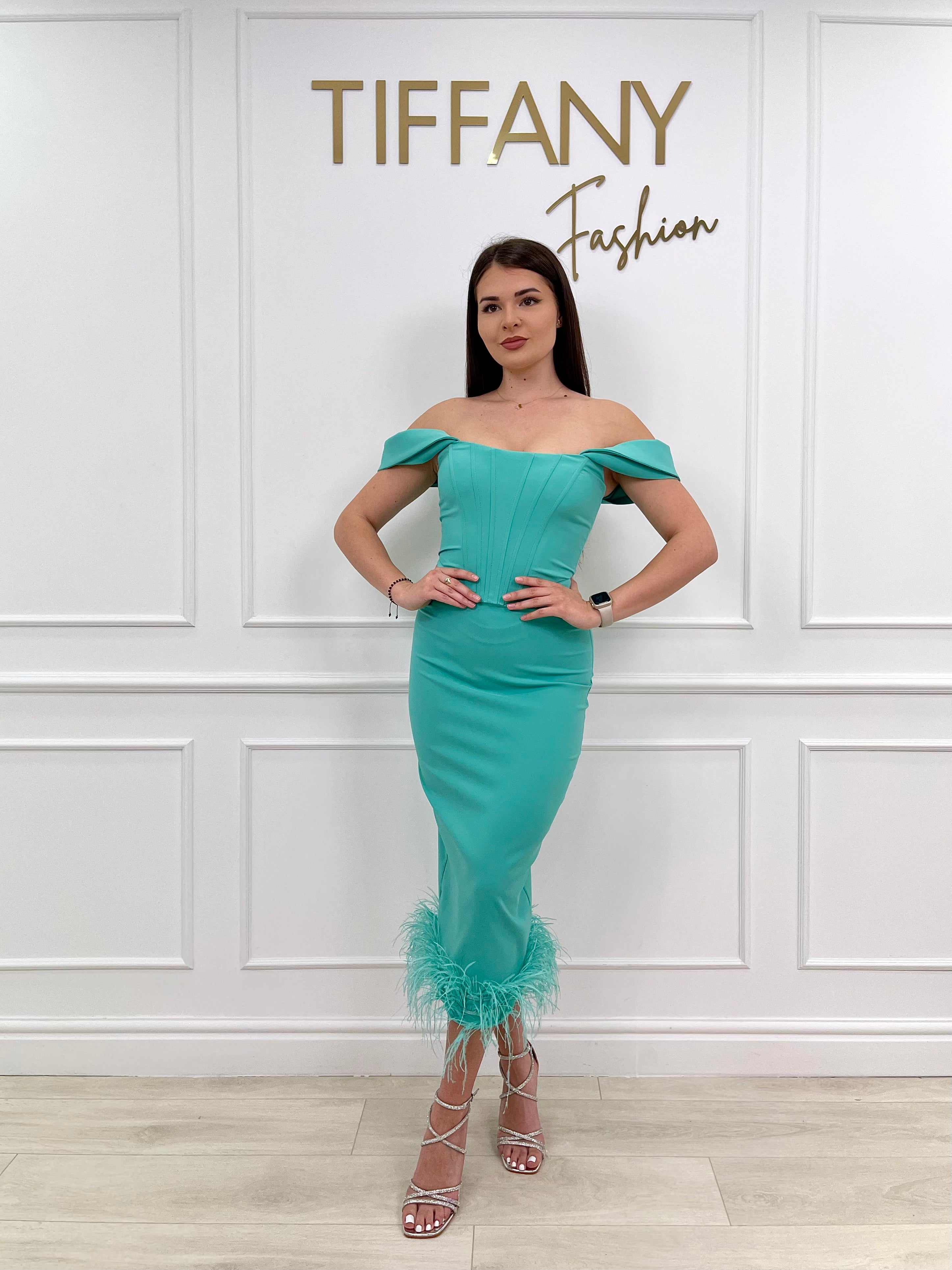 Rochie Raisa Mint