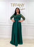 Rochie Carlino Green