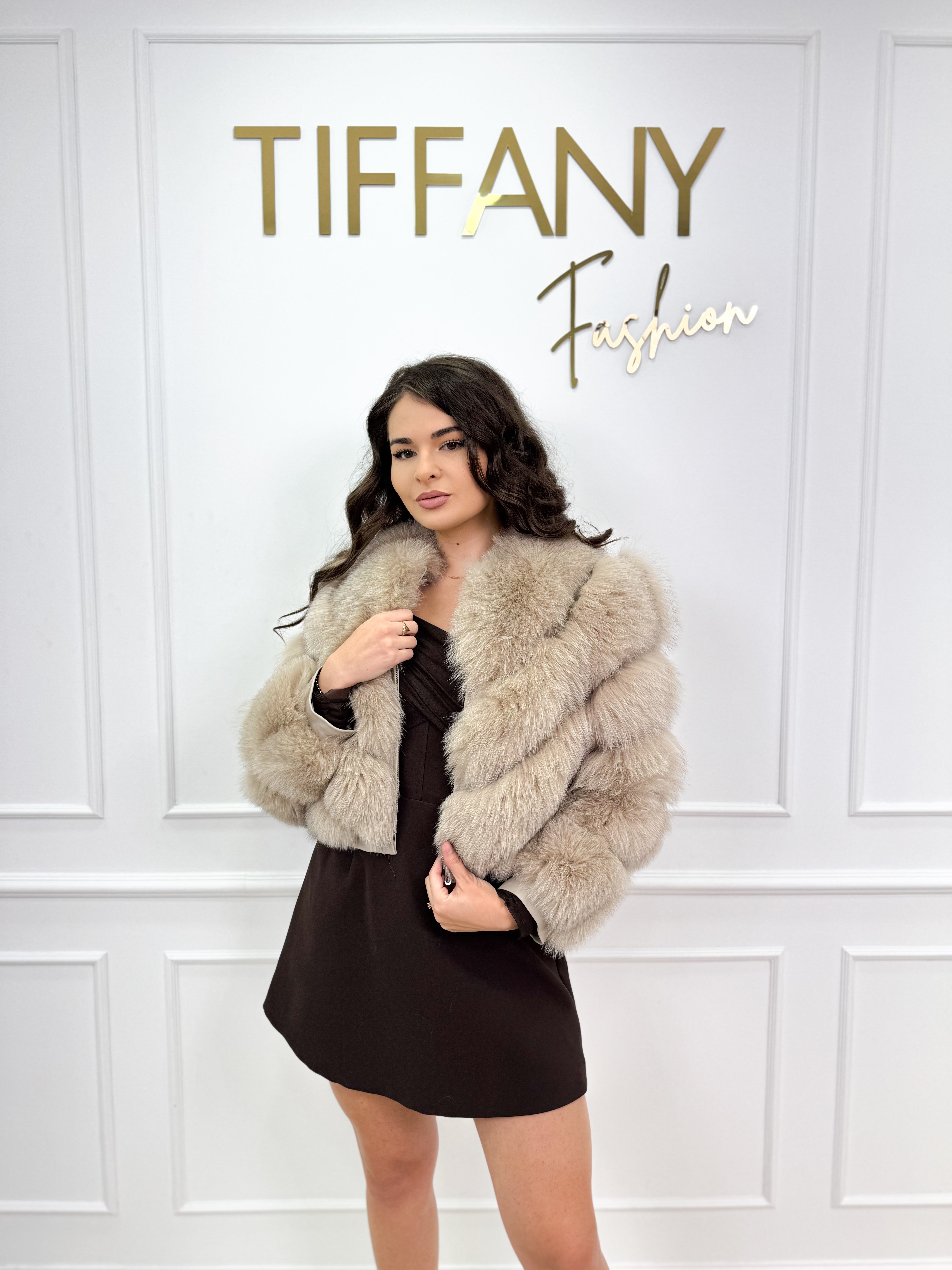 Geaca Blana Naturala Avis Crem