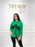 Bluza Amis Dark Green