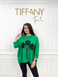 Bluza Amis Dark Green