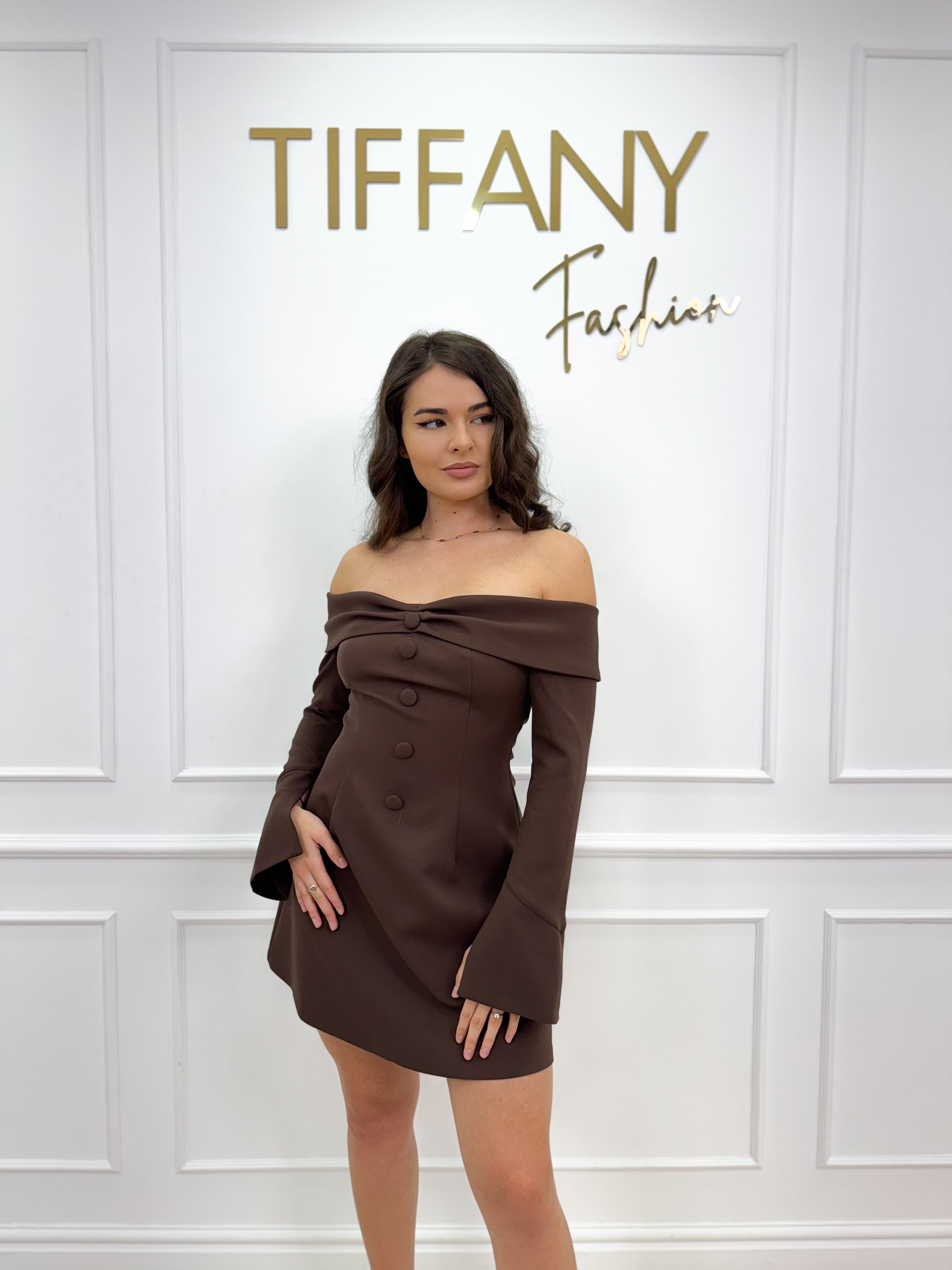 Rochie Gizela Brown