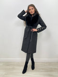 Palton Vika Black