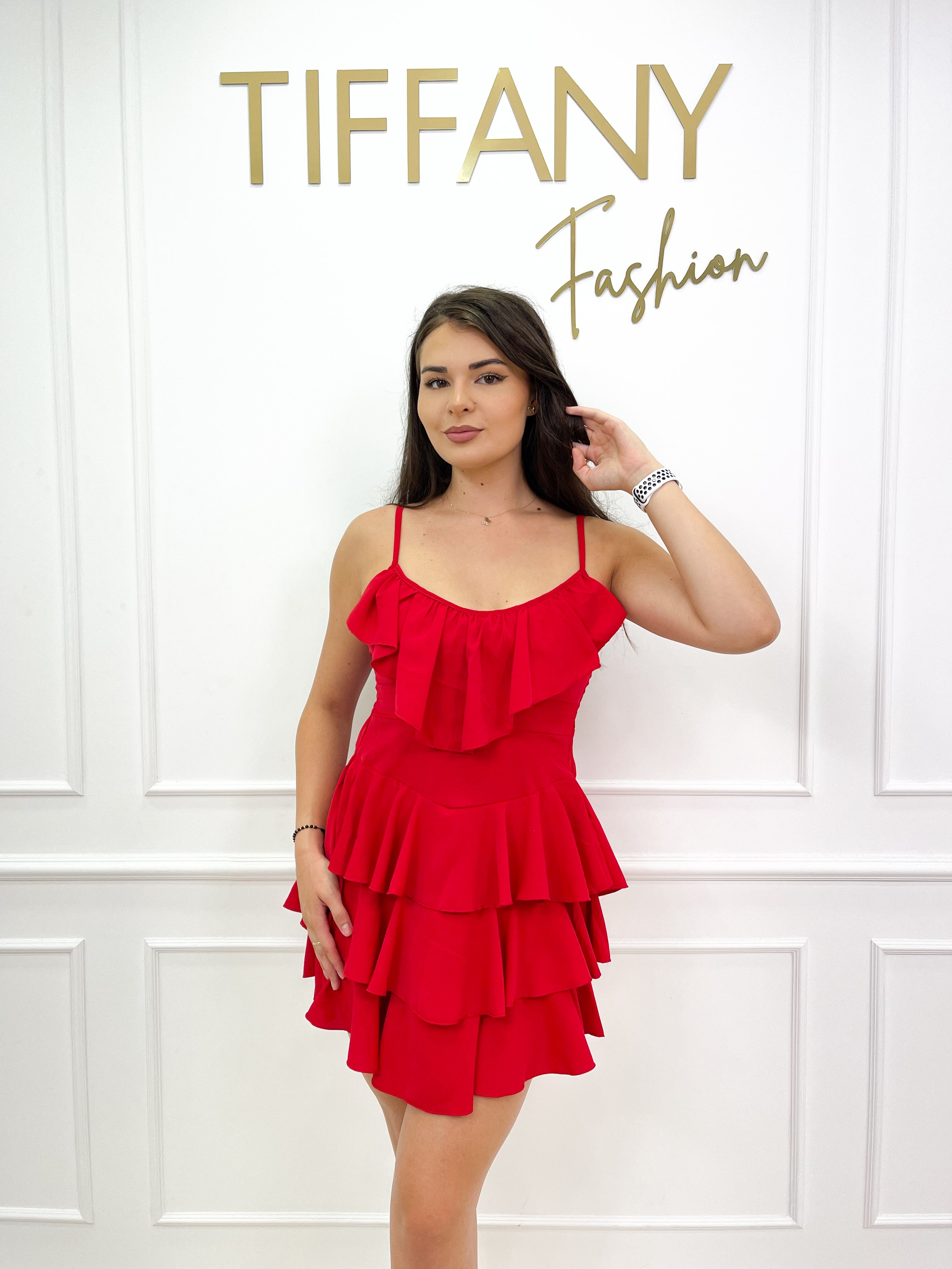 Rochie Eliane Red