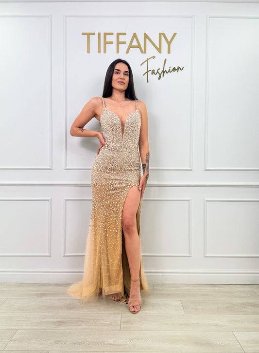 Rochie Terry Gold