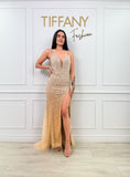 Rochie Terry Gold