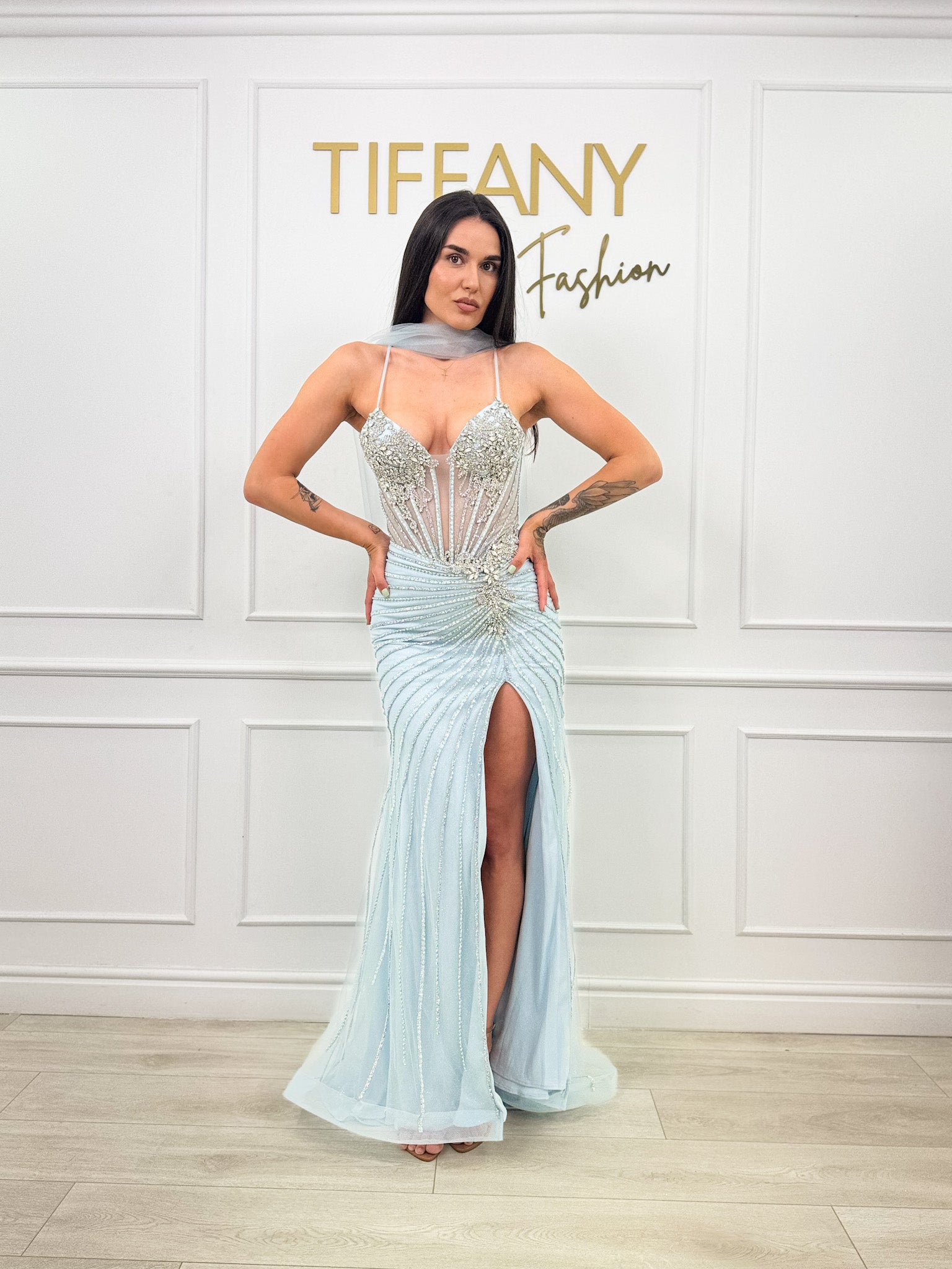 Rochie Deny Blue