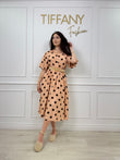 Rochie Calby Pudra